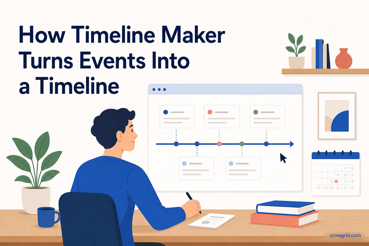 How Timeline Maker Turns Events Into a Timeline