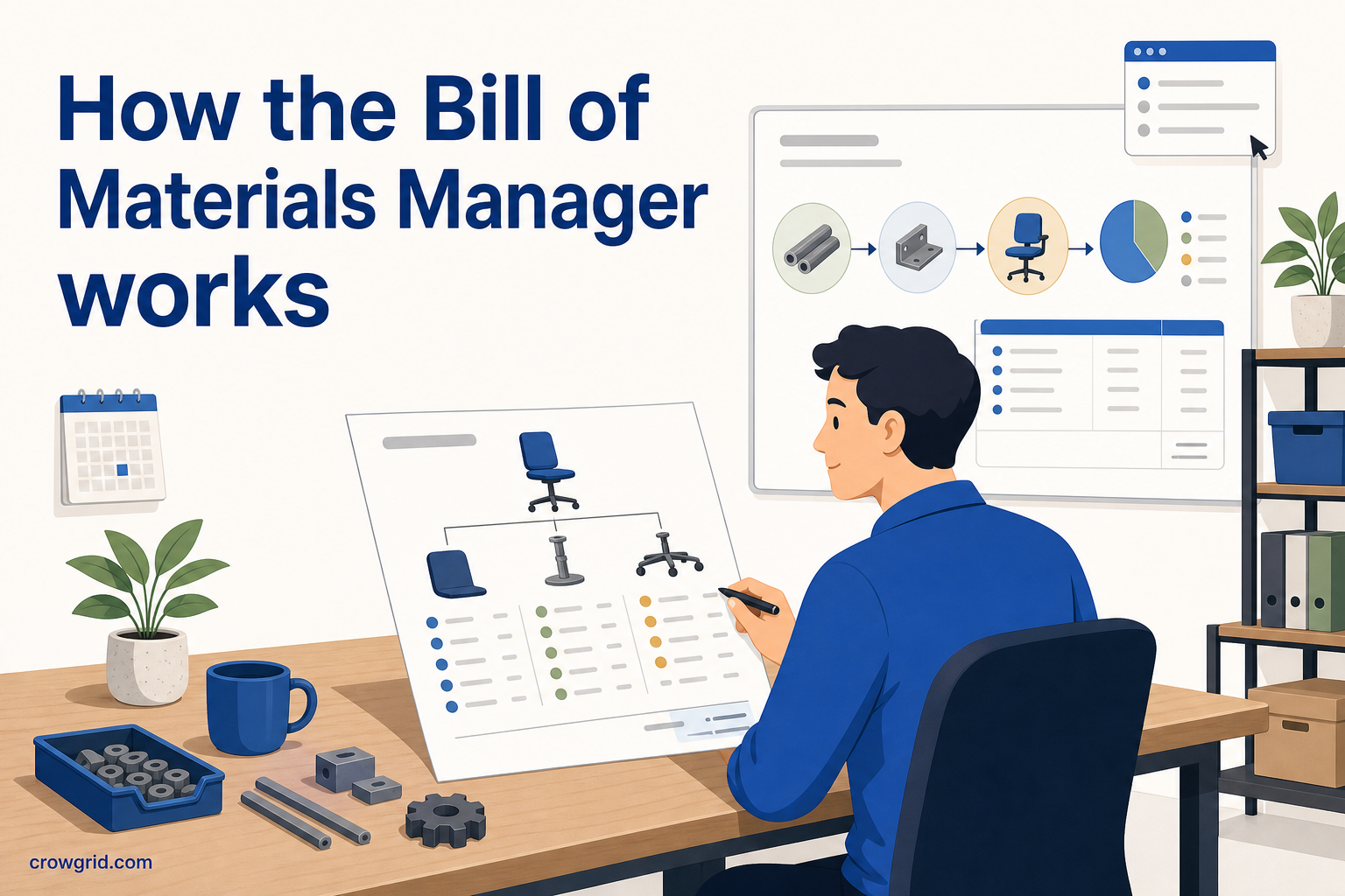 How the Bill of Materials Manager works